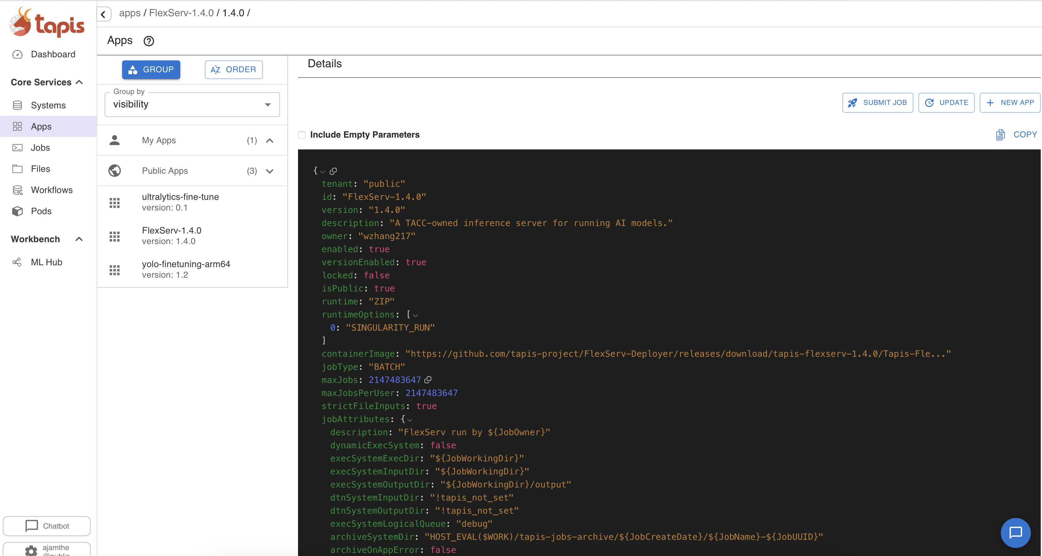FlexServ Application
