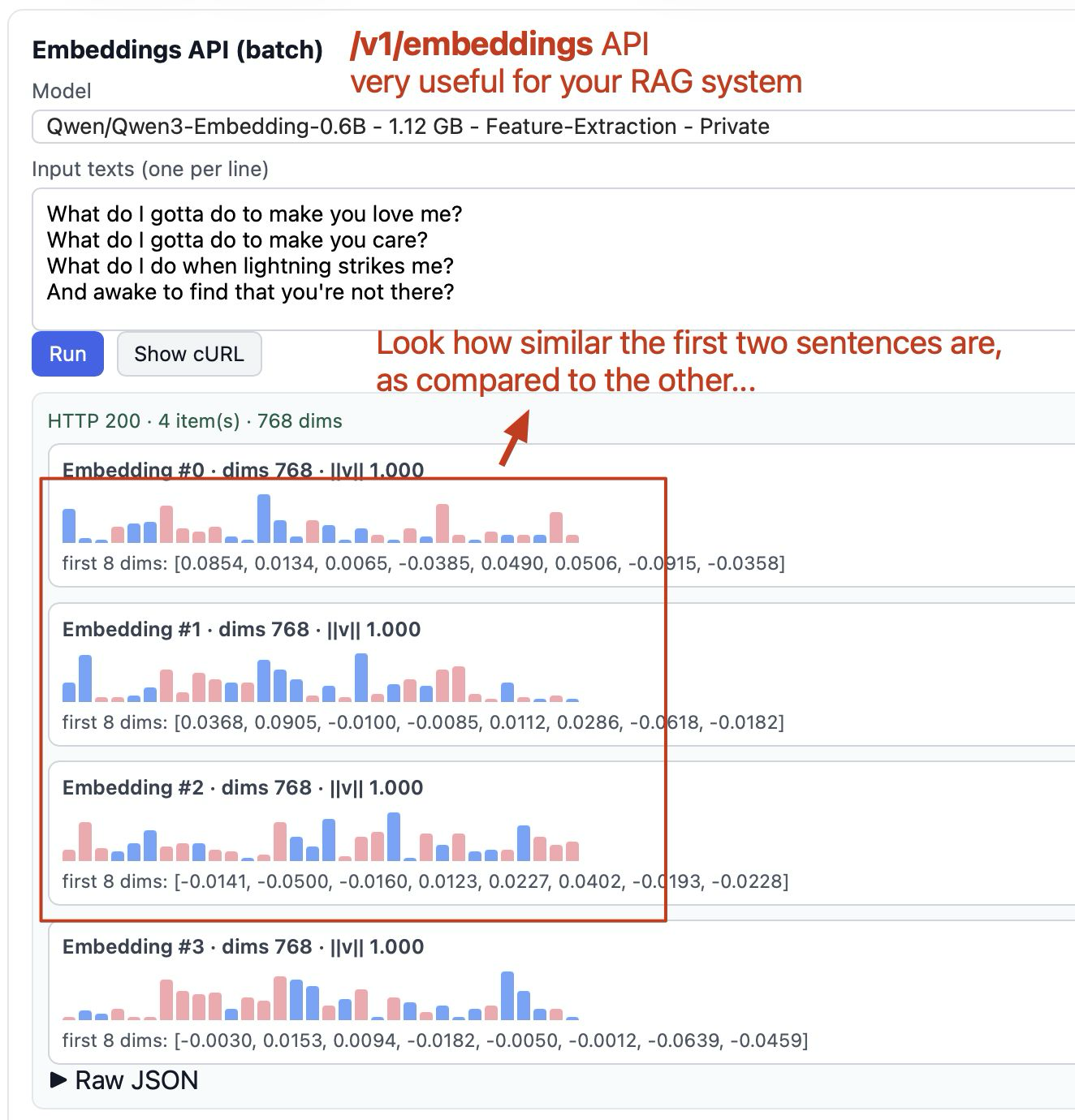Generating Embeddings with FlexServ