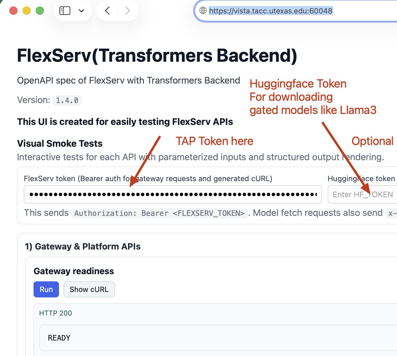 FlexServ UI