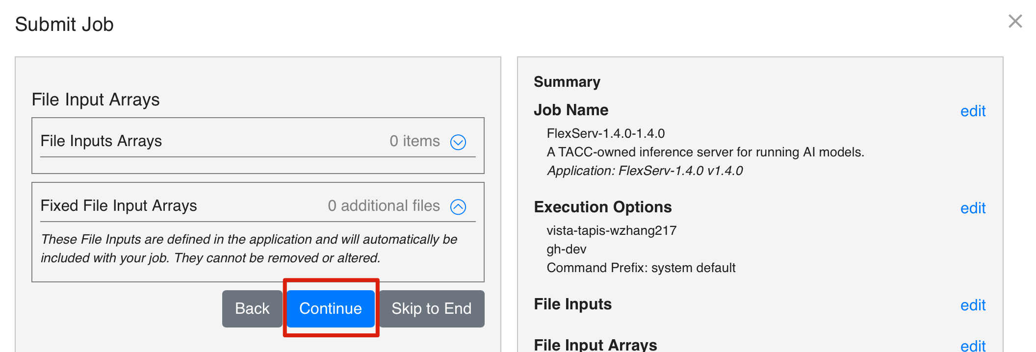 Step 2a: File Input Arrays
