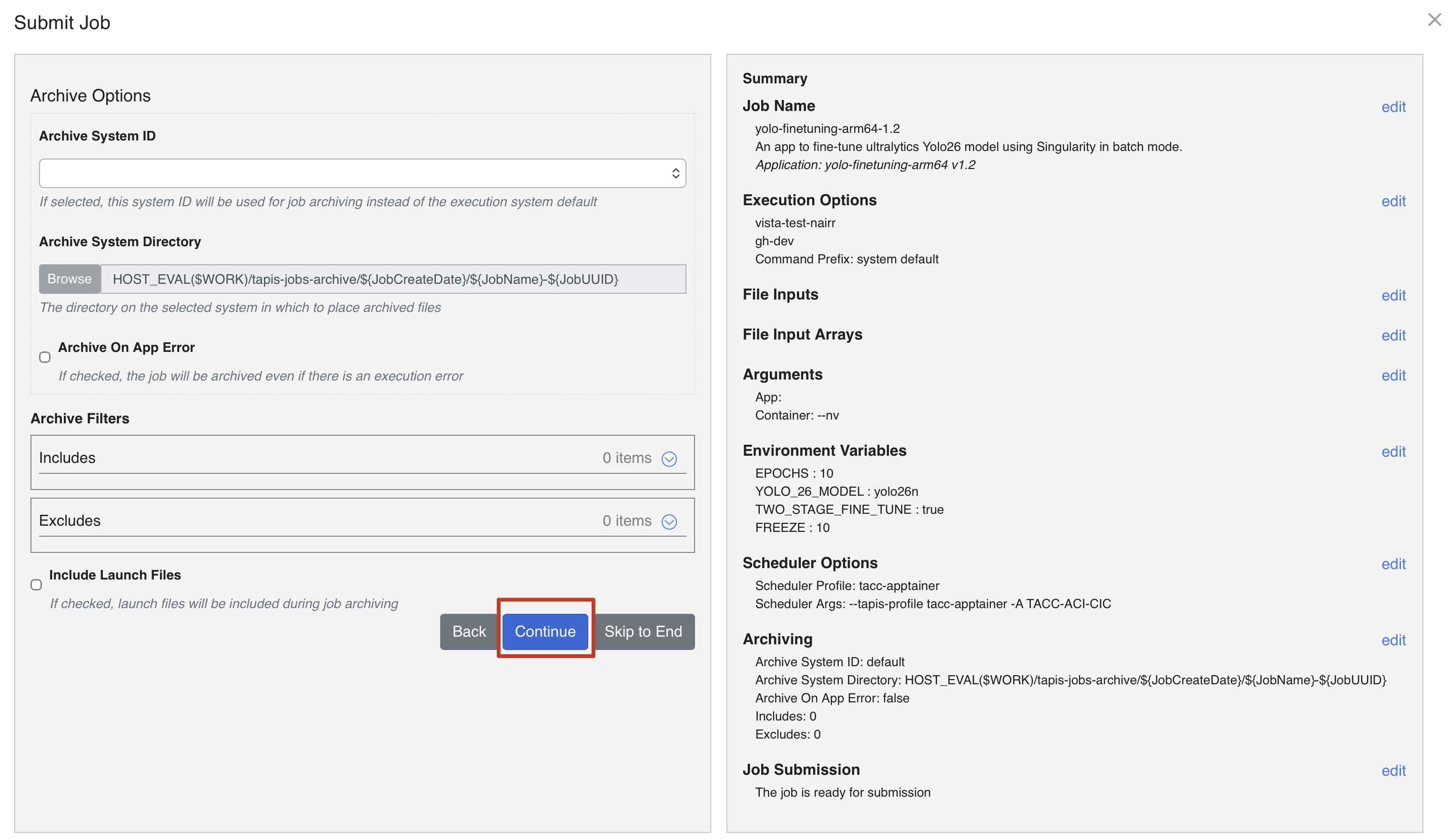 USE GUIDED JOB LAUNCHER