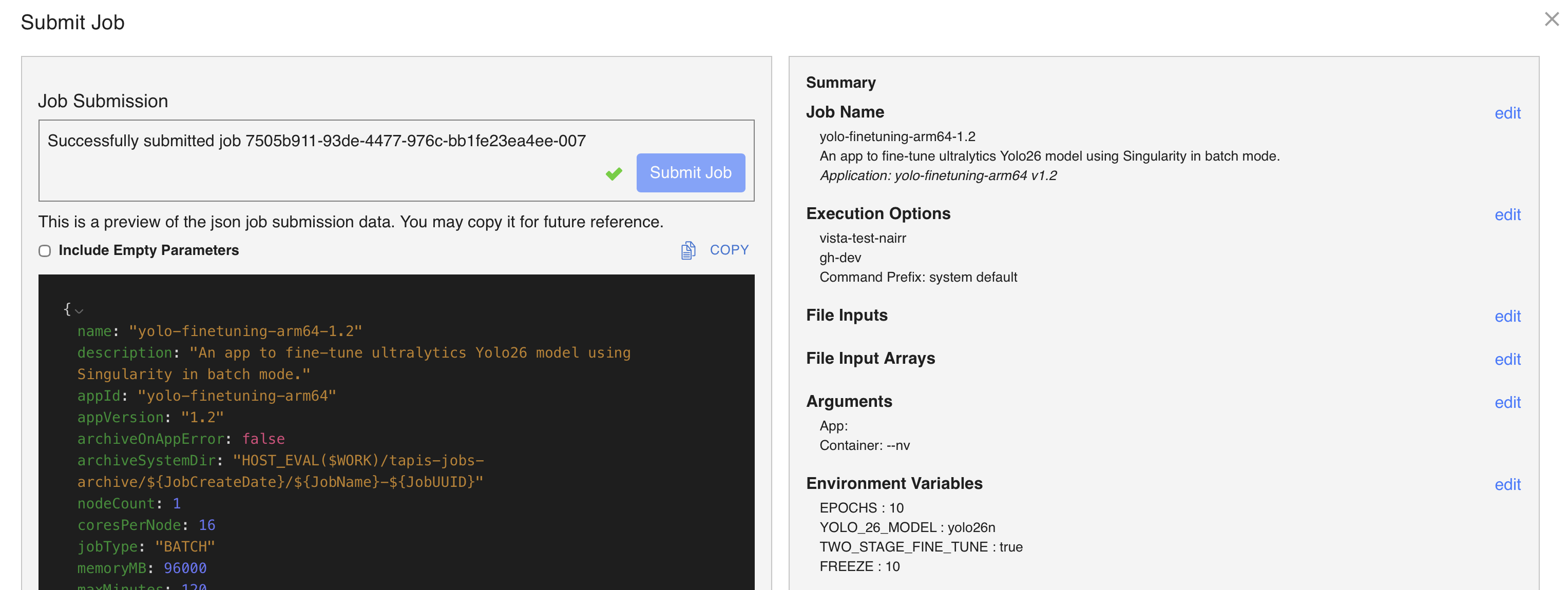USE GUIDED JOB LAUNCHER