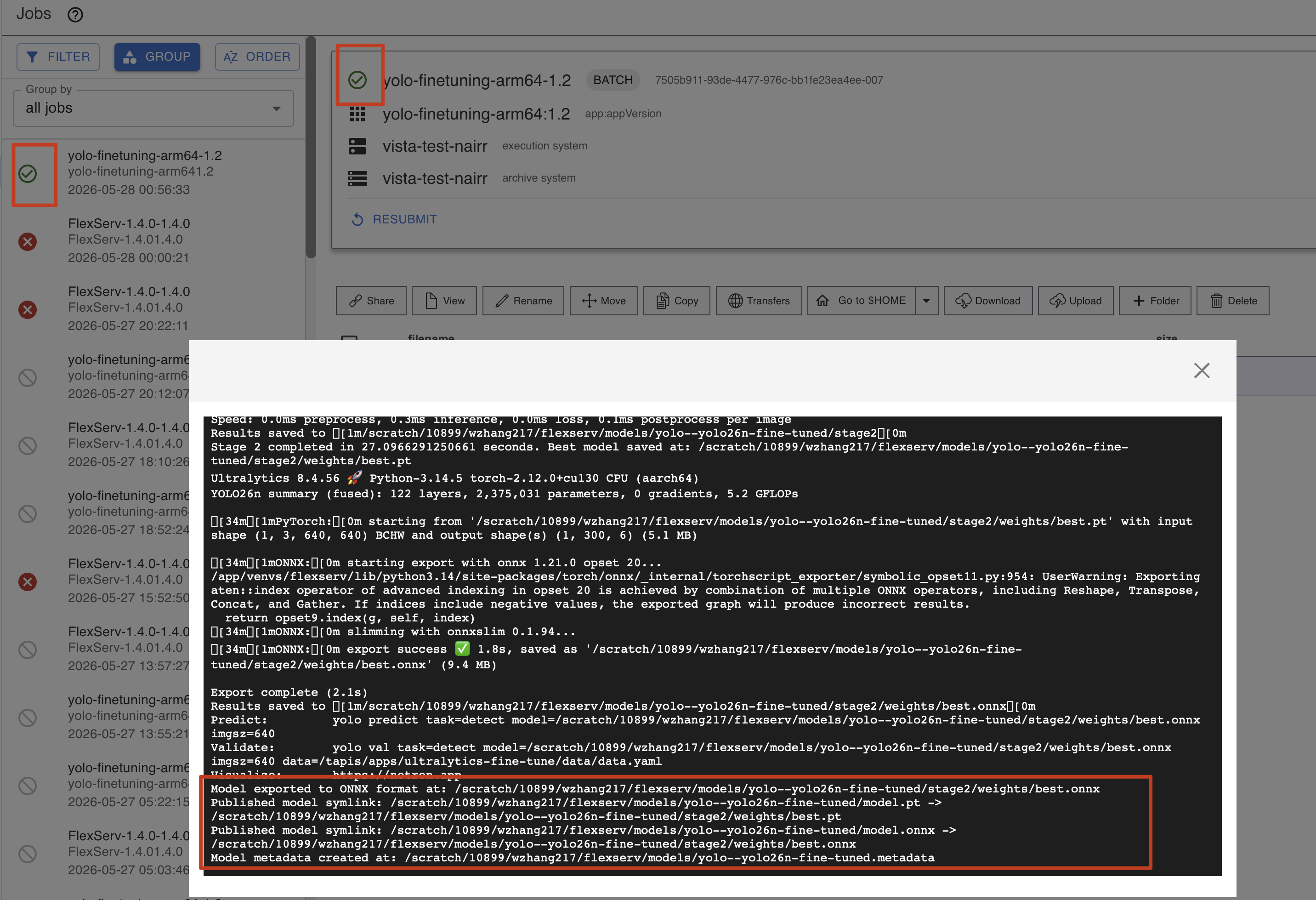USE GUIDED JOB LAUNCHER
