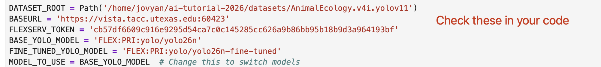 Variables
