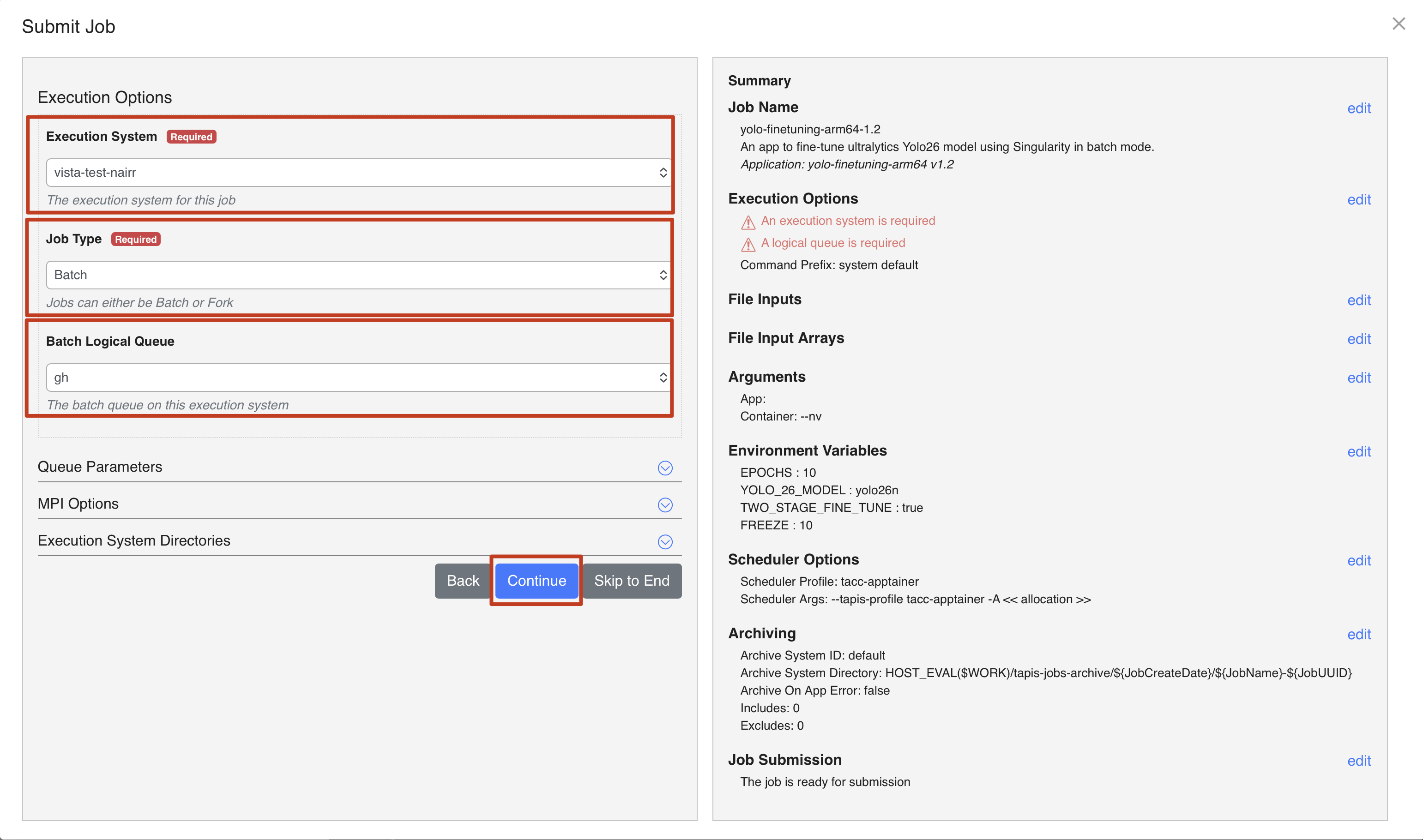 USE GUIDED JOB LAUNCHER