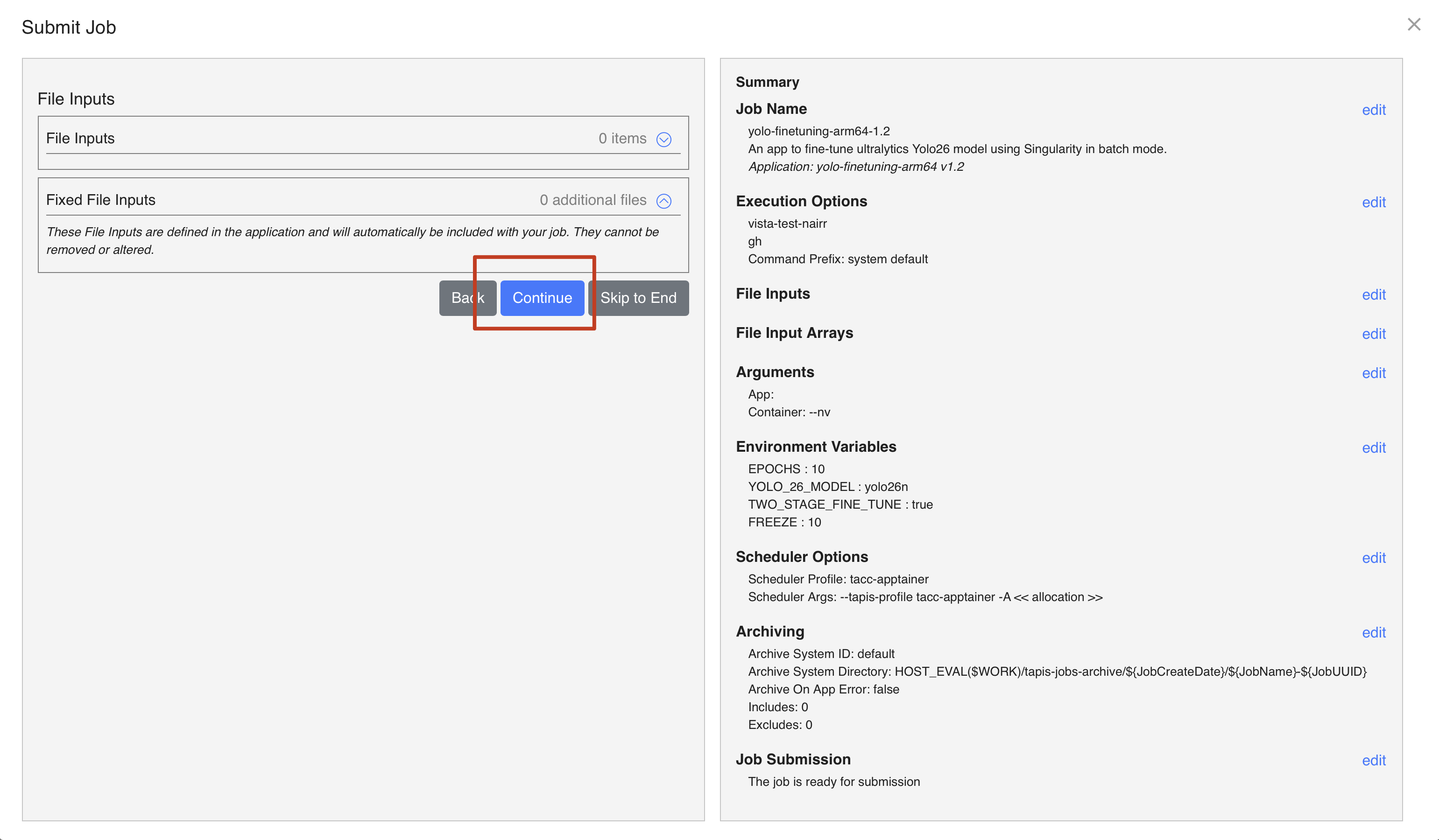 USE GUIDED JOB LAUNCHER