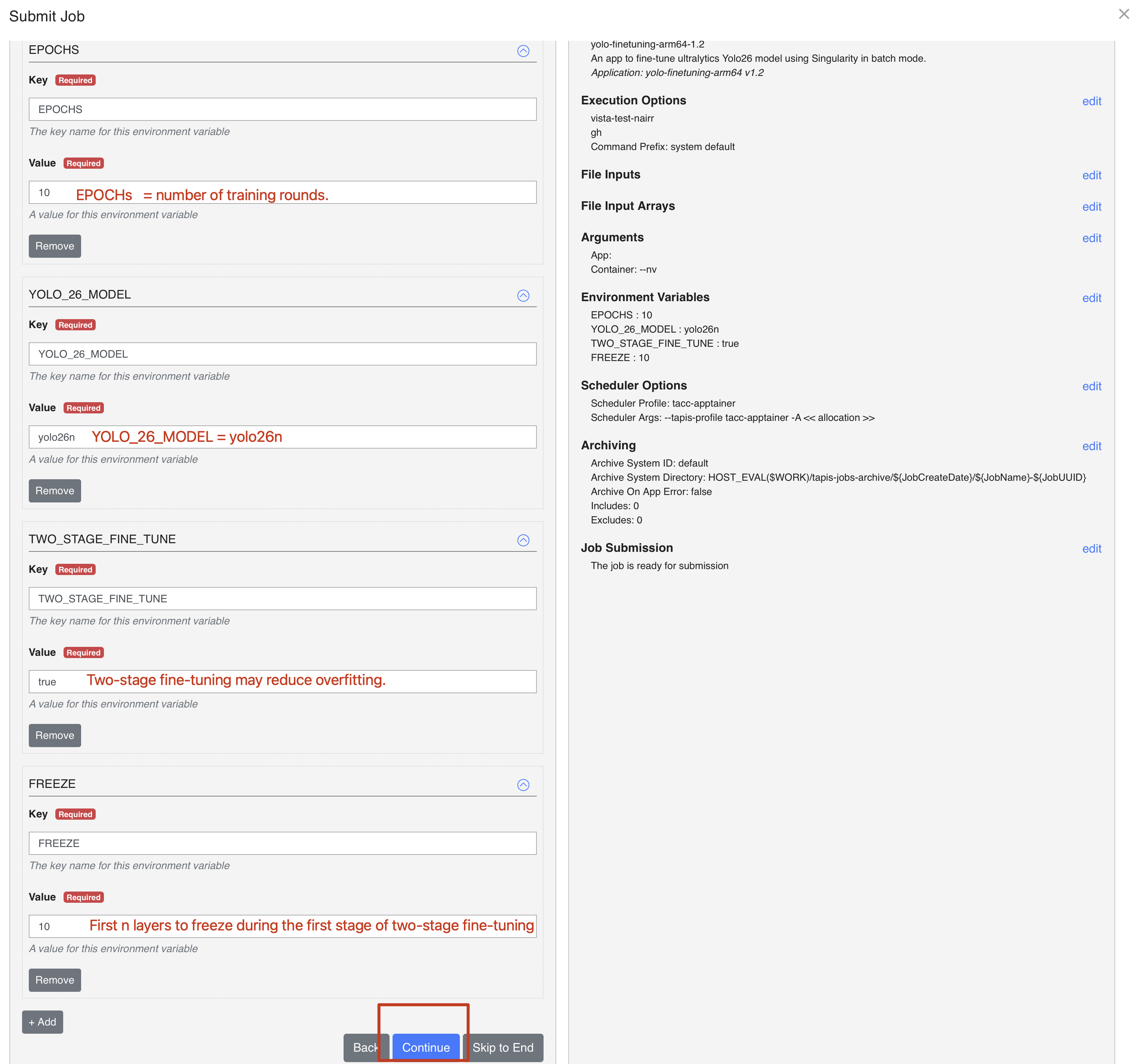 USE GUIDED JOB LAUNCHER