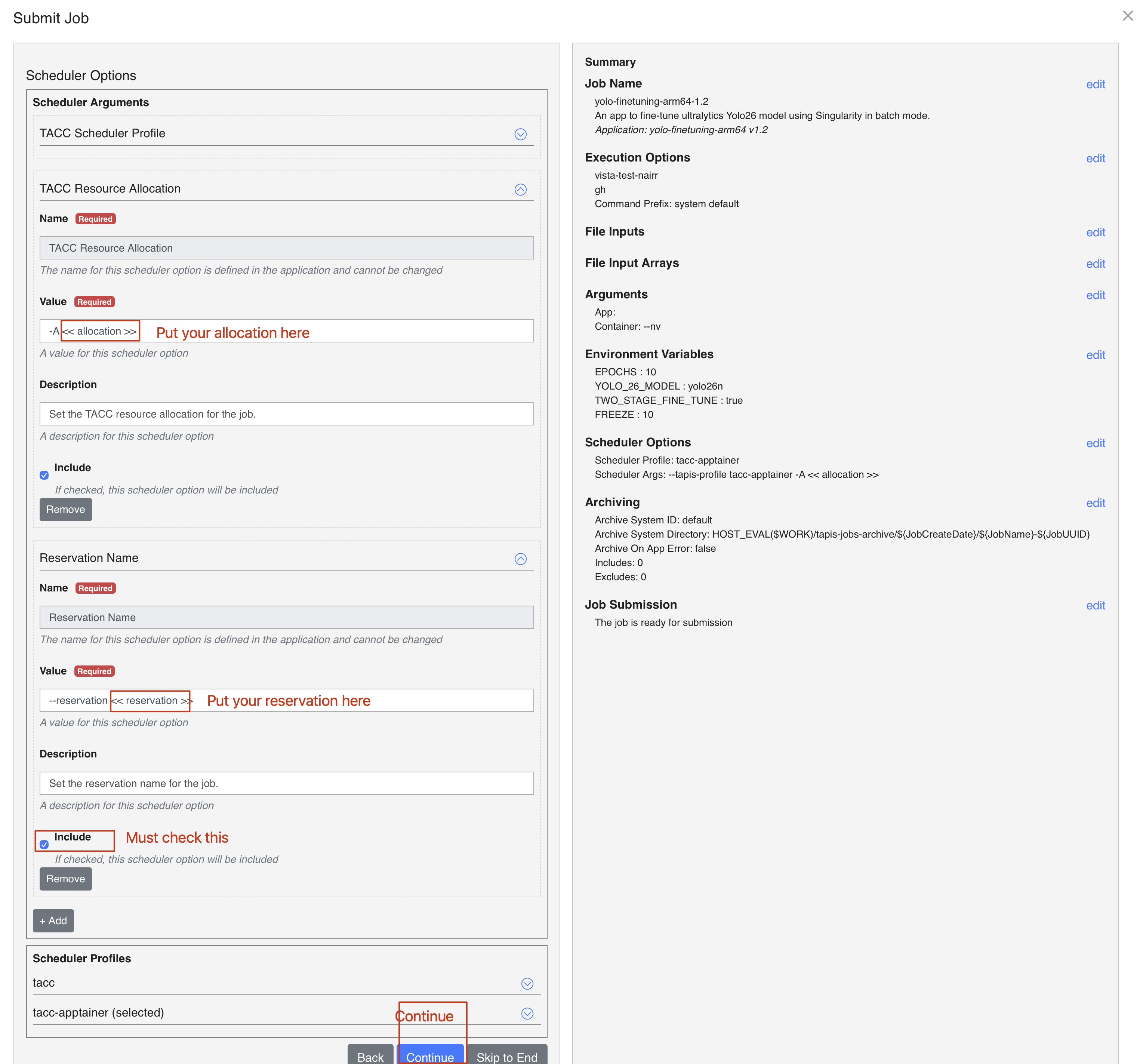 USE GUIDED JOB LAUNCHER